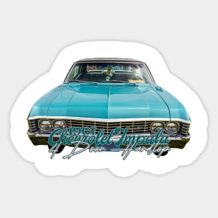 1967 Chevrolet Impala 4 Door Hardtop Sticker